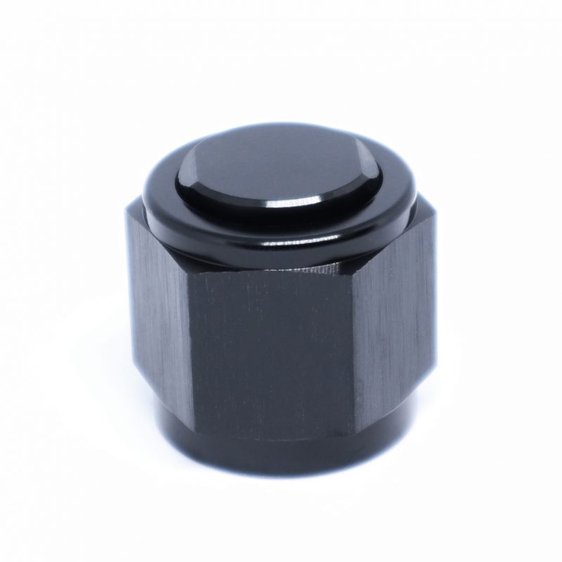 Black AN Flare Caps